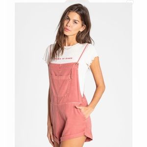 Billabong Wild Pursuit Overalls Romper